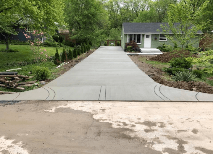 concrete driveway contractor in Nashville TN