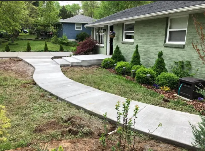 concrete sidewalk contractor in Nashville TN