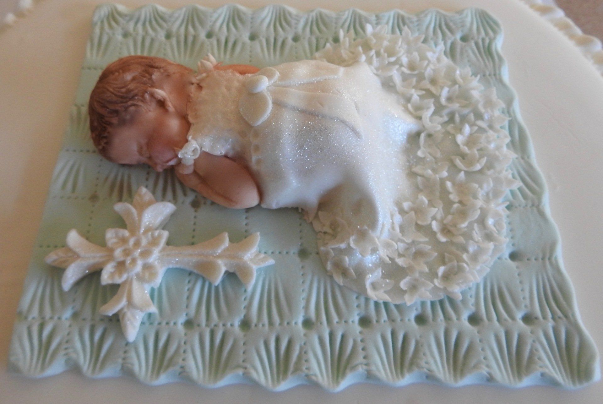 Christening Baby Girl Topper