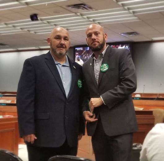 Two Men Standing Next To Each Other — Thibodaux, LA — A1 Bail Bonds Of Louisiana