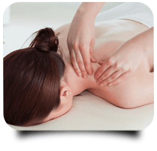 For sports massage therapy in Nottingham call 0115 9475056 Woman receiving a shoulder massage