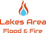 Lakes Area Flood & Fire Logo