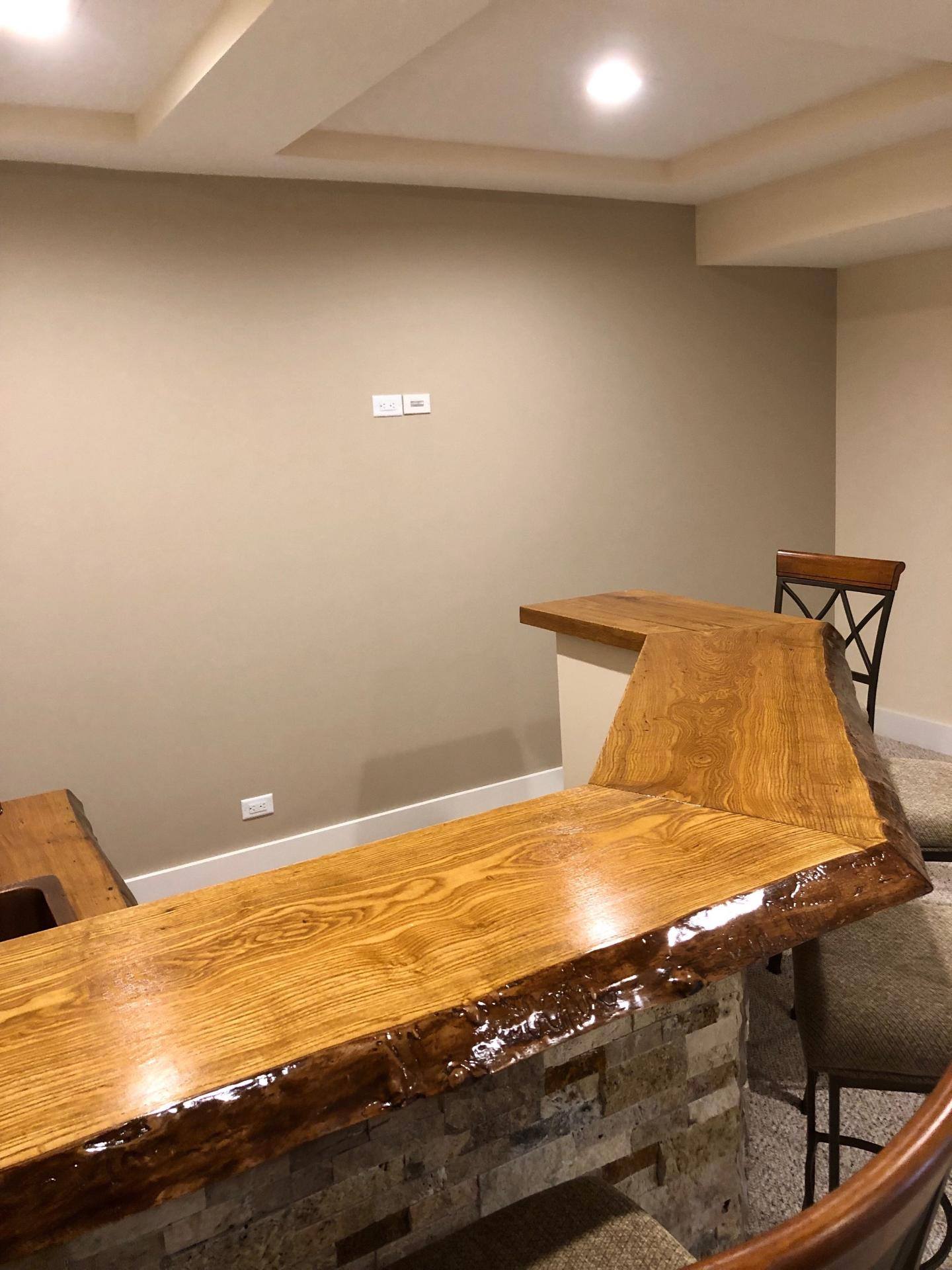 Live Edge Ash Bar Top