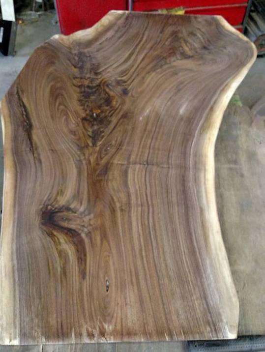 Walnut coffee table