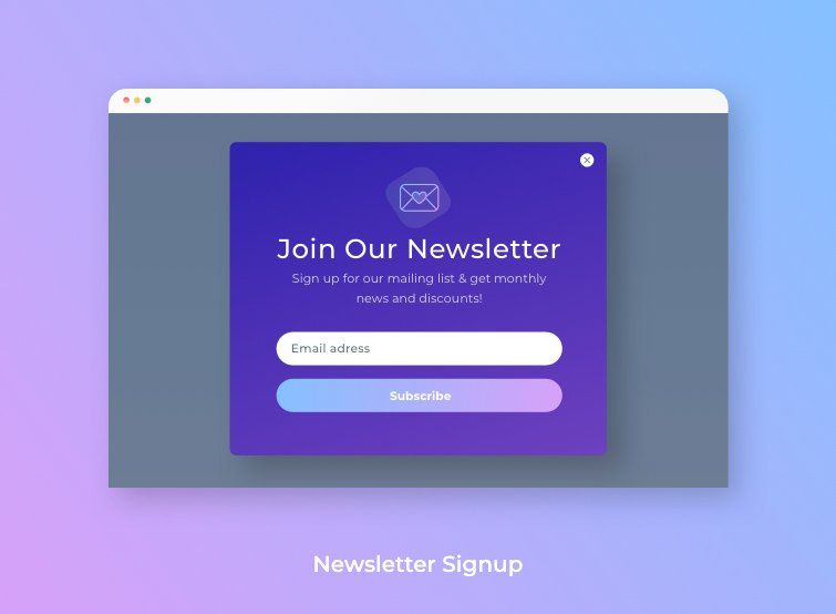 Newsletter Signup