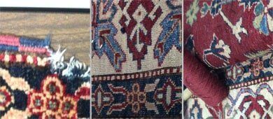 Rug Restoration Three Photos — Hand repairs in Gorham, ME