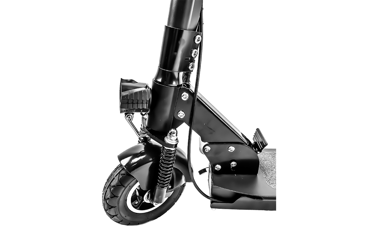 Hikerboy Power Cruise Electric Scooter front tire side view