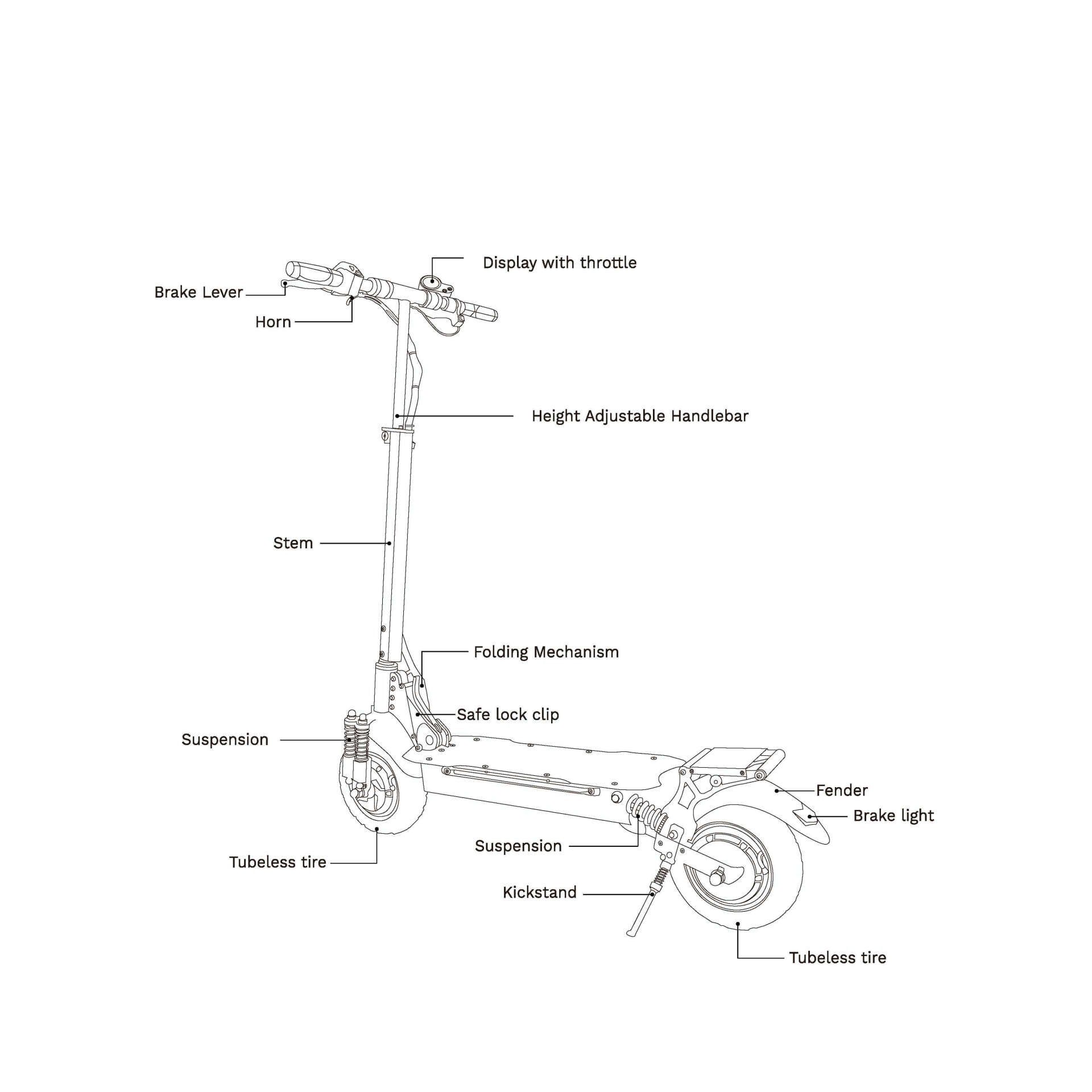 Hikerboy Urban Turbo product sketch