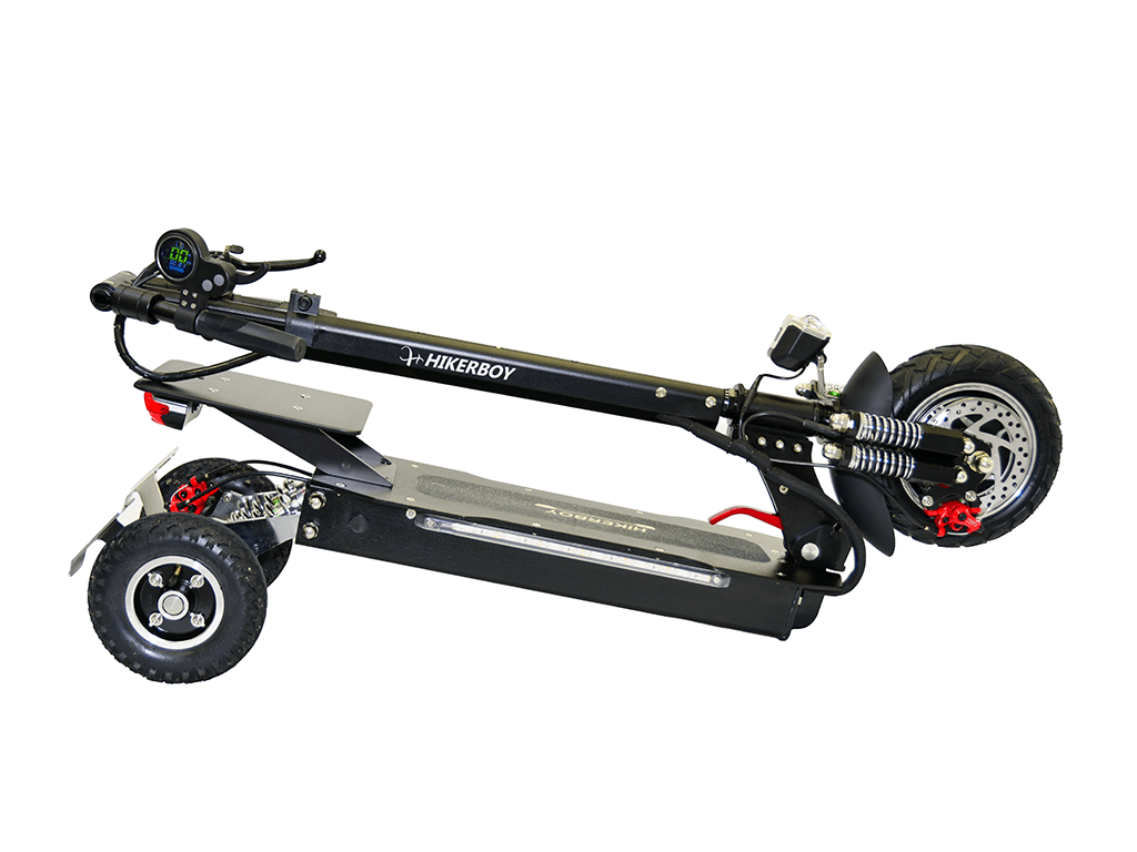 Hikerboy Off Road  Electric Scooter folded