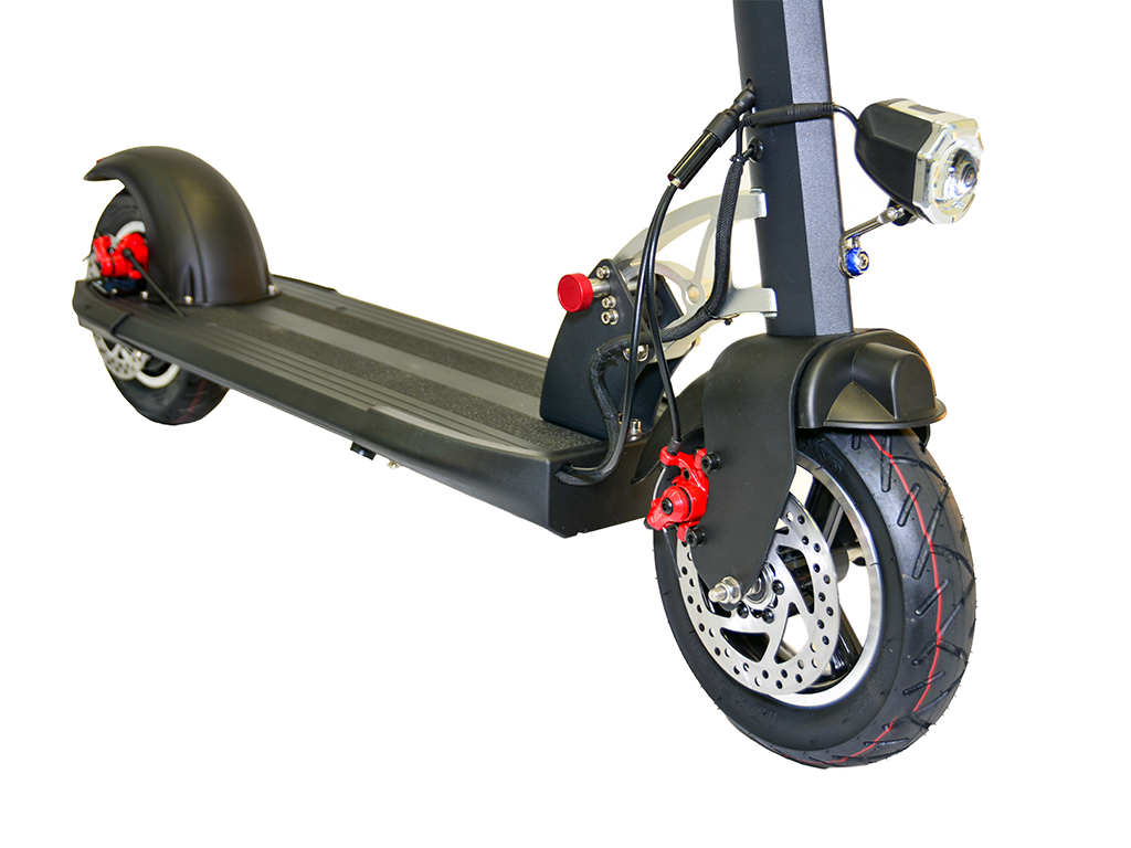 Hikerboy Urban Comfort Electric Scooter front wheel