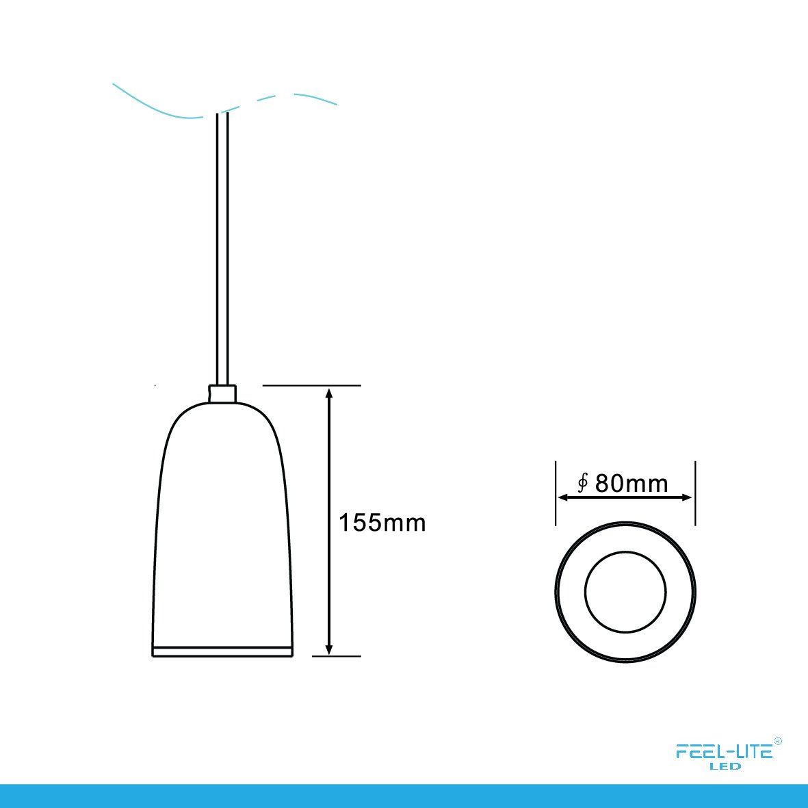 Feel-Lite Hanging Light MP1001-7w