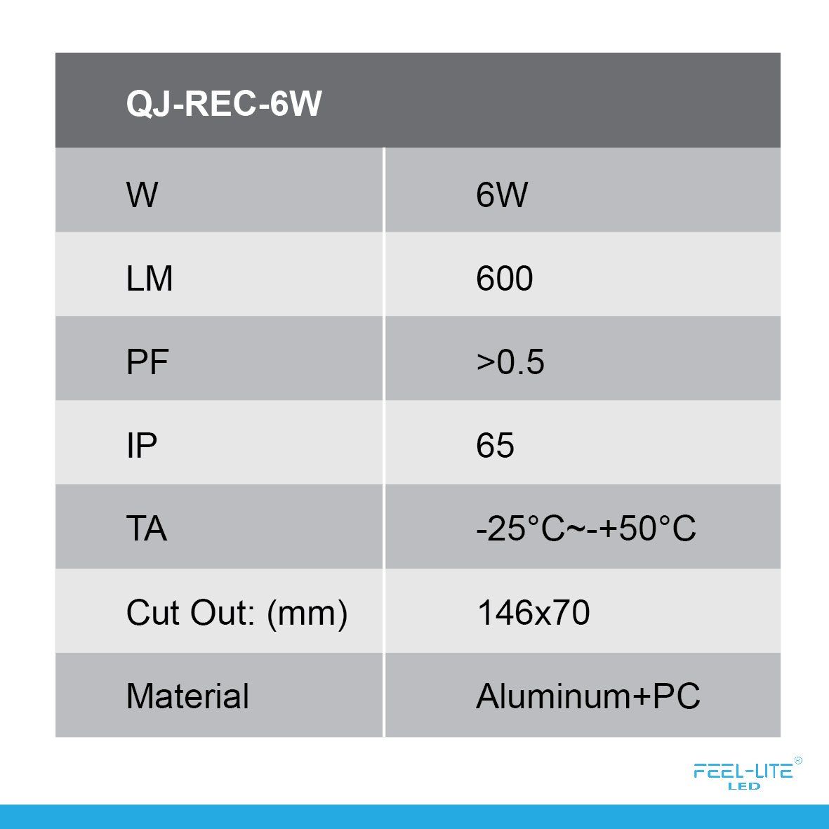 Feel-Lite LED Outdoor Light QJ-REC