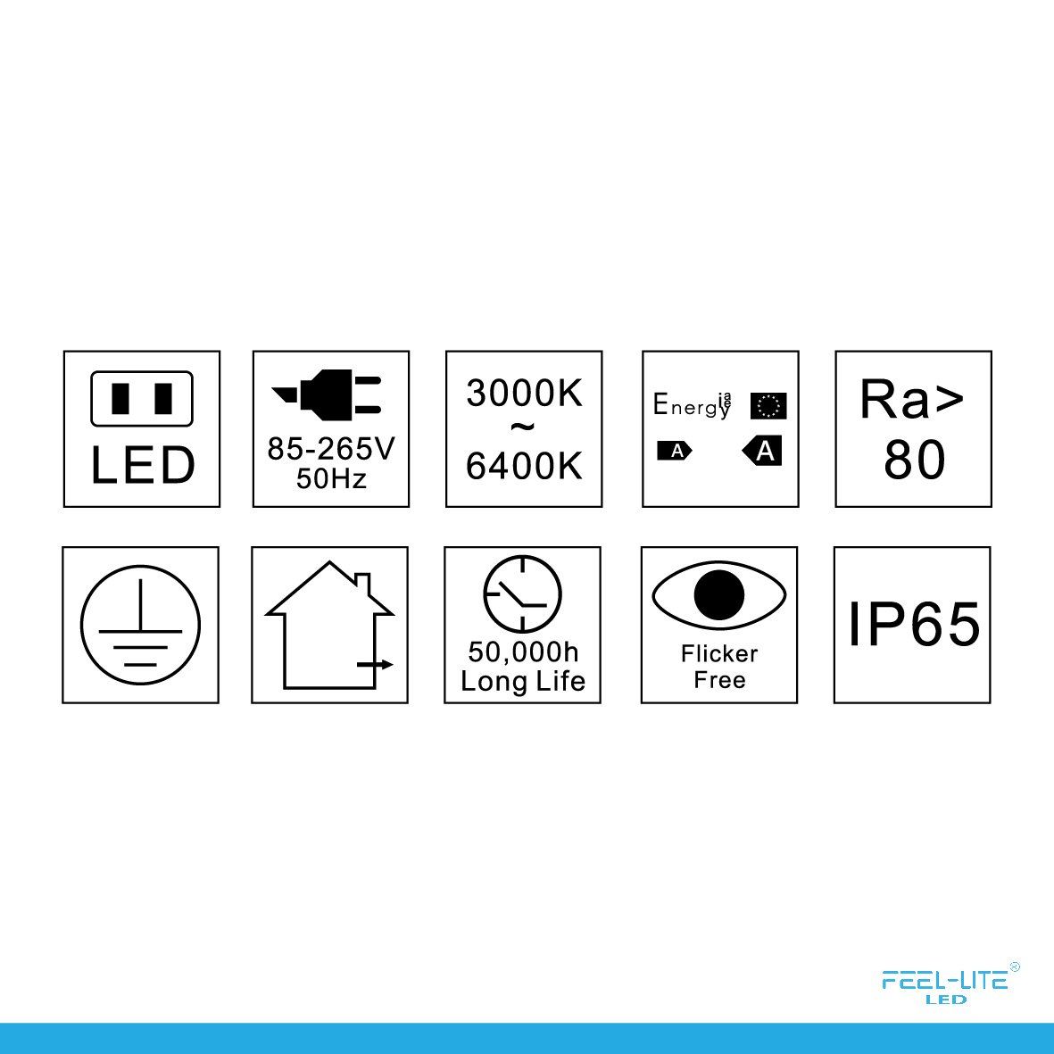 Feel-Lite LED Outdoor Light P9075-5w-mini & p9075-3w-rgb