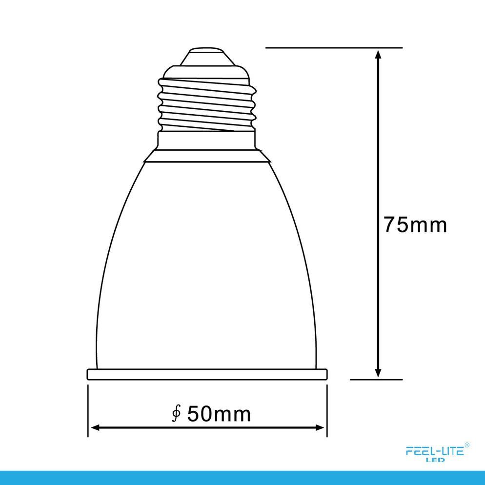 Feel-Lite LED E27-7W-J WHITE