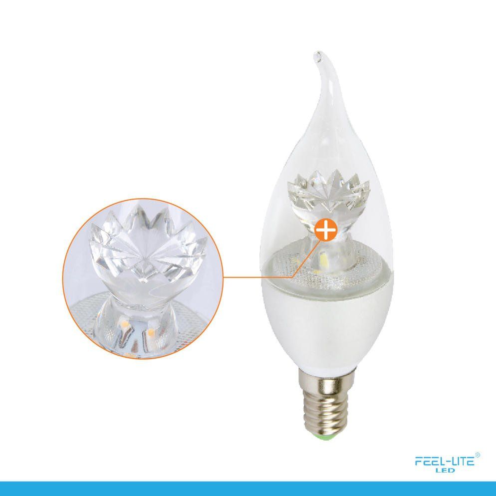 Feel-Lite LED CANDLE BULB CRYSTAL SERIES T