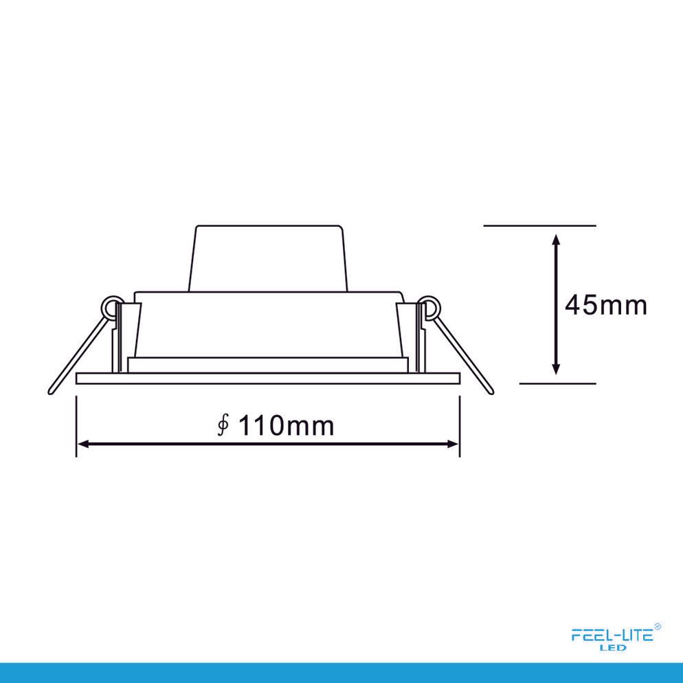 Feel-Lite LED DOWNLIGHT PR110