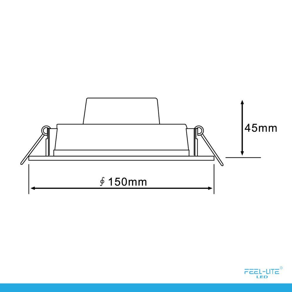 Feel-Lite LED DOWNLIGHT PR150
