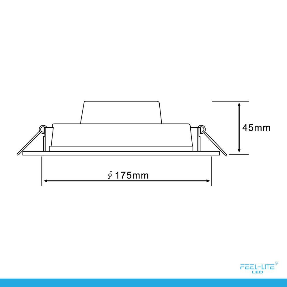 Feel-Lite LED DOWNLIGHT PR180