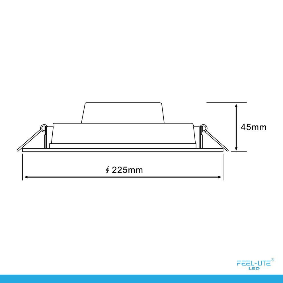 Feel-Lite LED DOWNLIGHT PR225