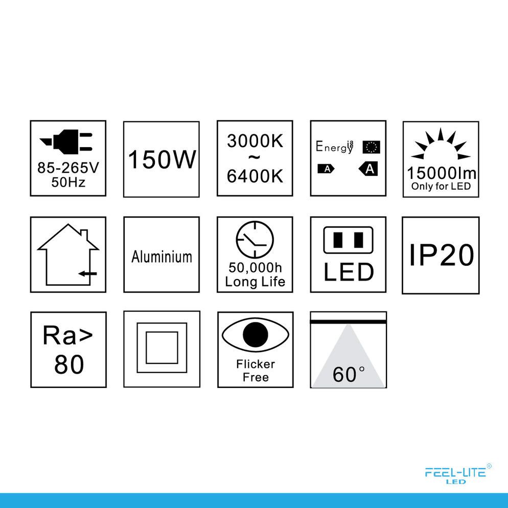 Feel-Lite HIGH BAY LIGHT-P150W