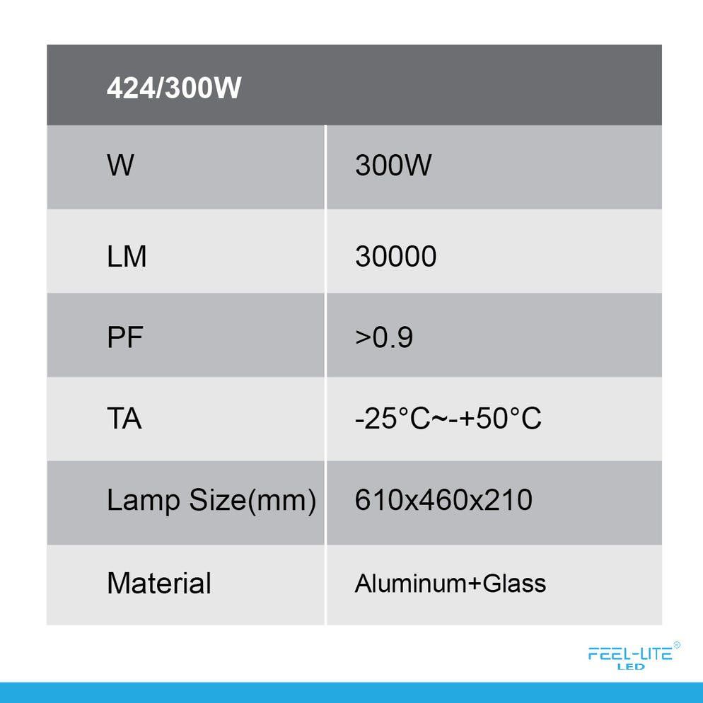 Feel-Lite LED 424-300W