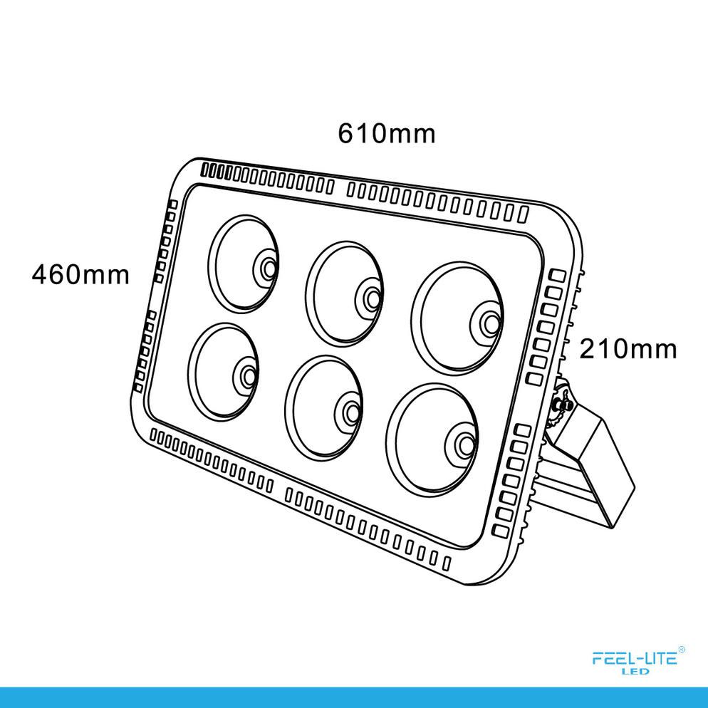 Feel-Lite LED 424-300W