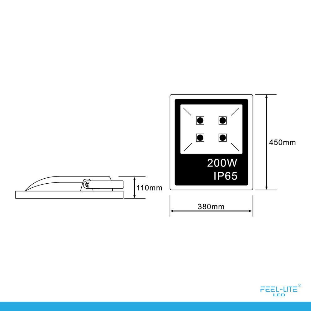 Feel-Lite LED 424-200W