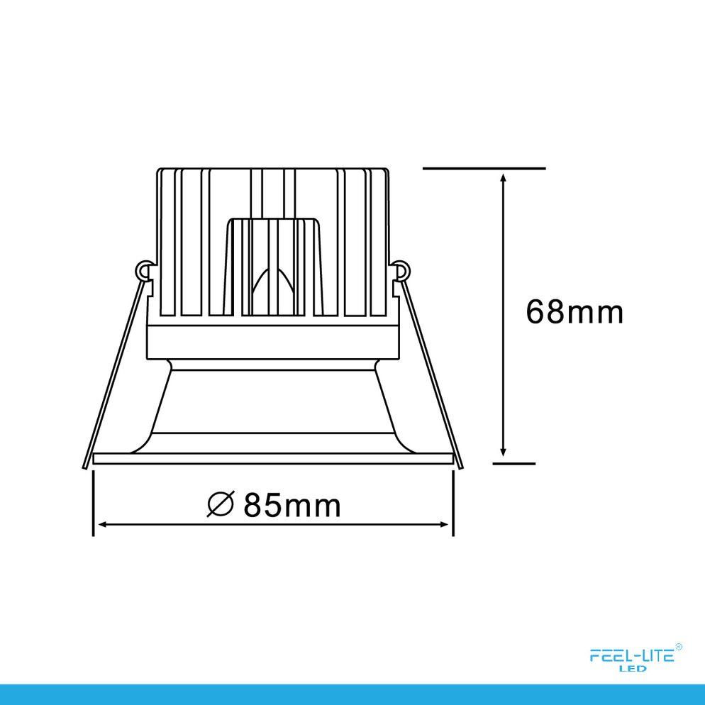 Feel-Lite LED DOWNLIGHT-D1704