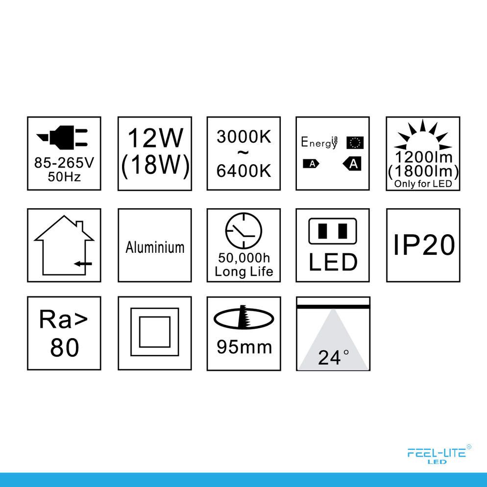 Feel-Lite LED DOWNLIGHT-D1603