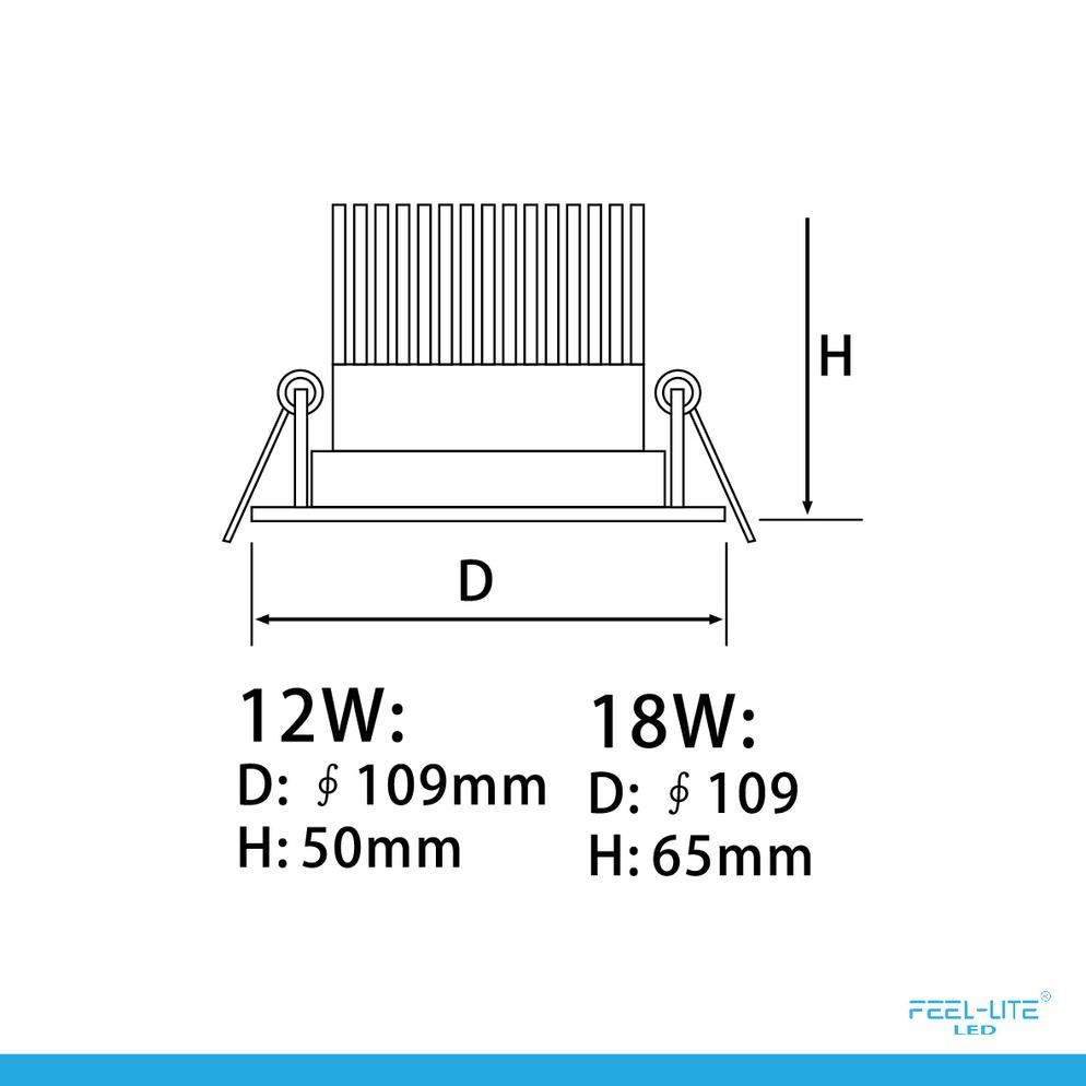 Feel-Lite LED DOWNLIGHT-D1603