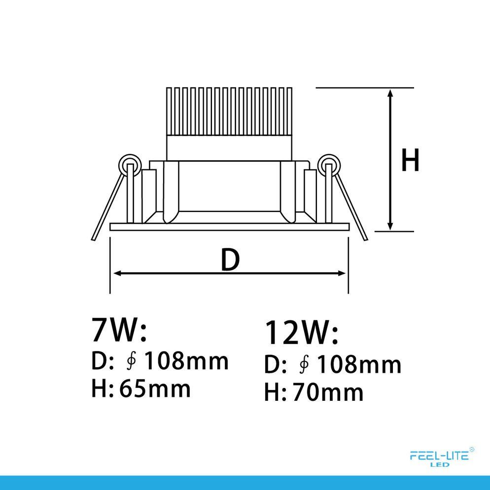 Feel-Lite LED DOWNLIGHT-D1501