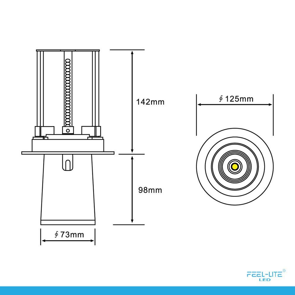 Feel-Lite LED DOWNLIGHT-D1604