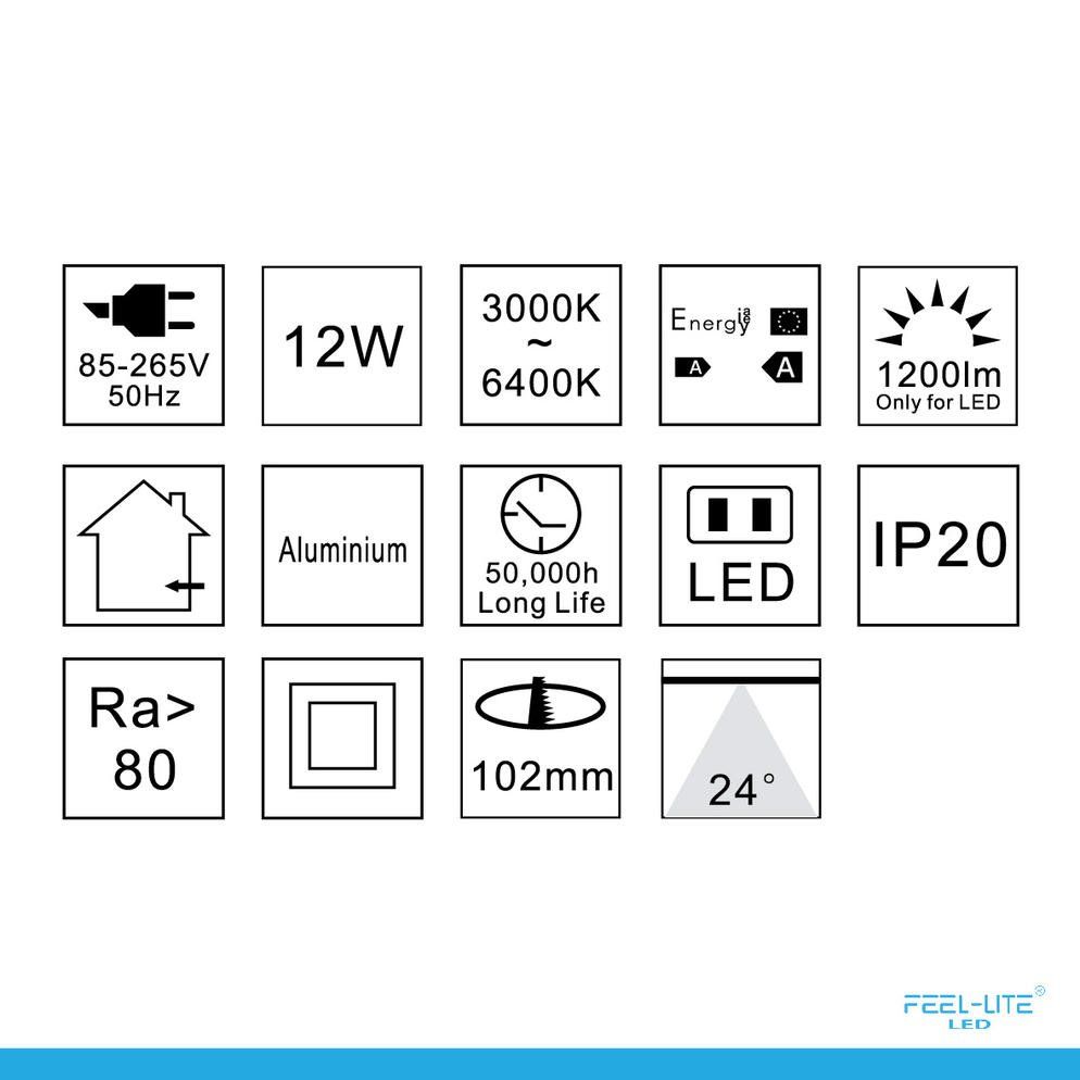 Feel-Lite LED DOWNLIGHT-D1604