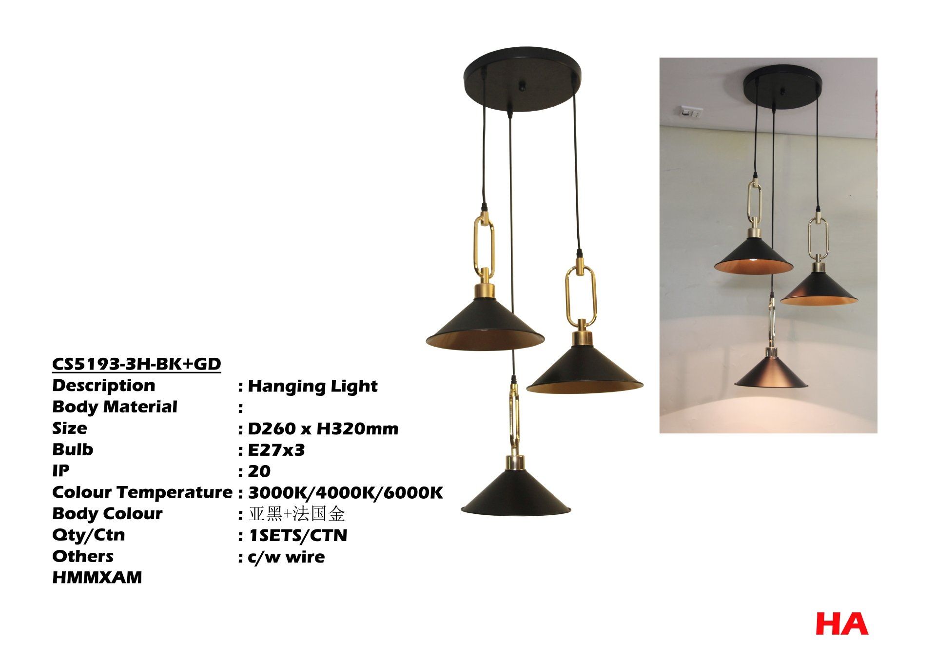 Feel-Lite Hanging Light