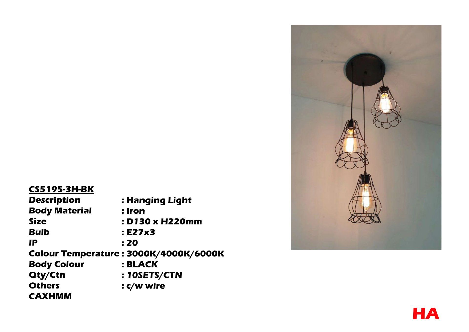 Feel-Lite Hanging Light