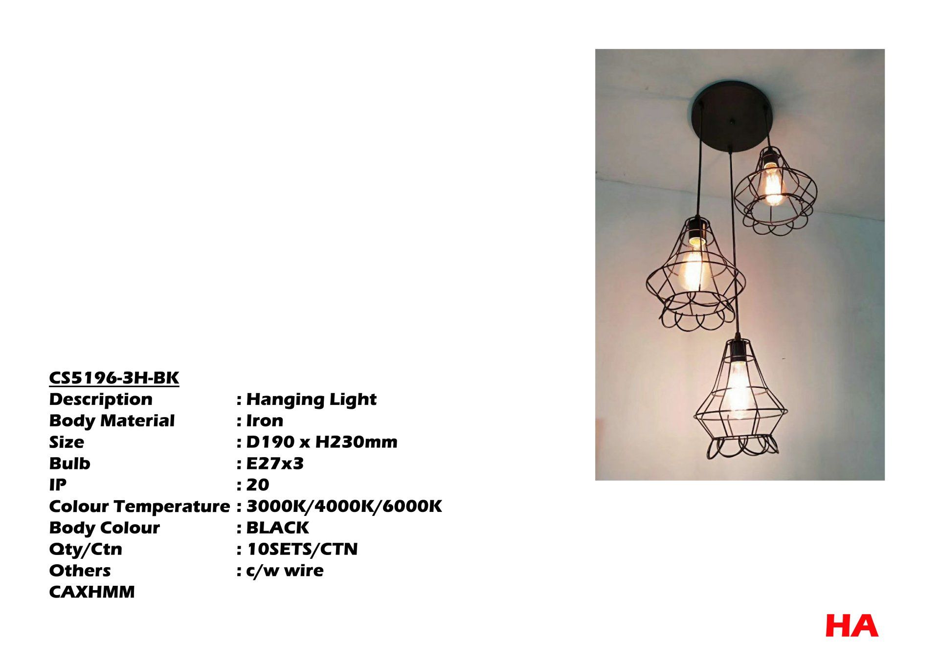 Feel-Lite hanging Light