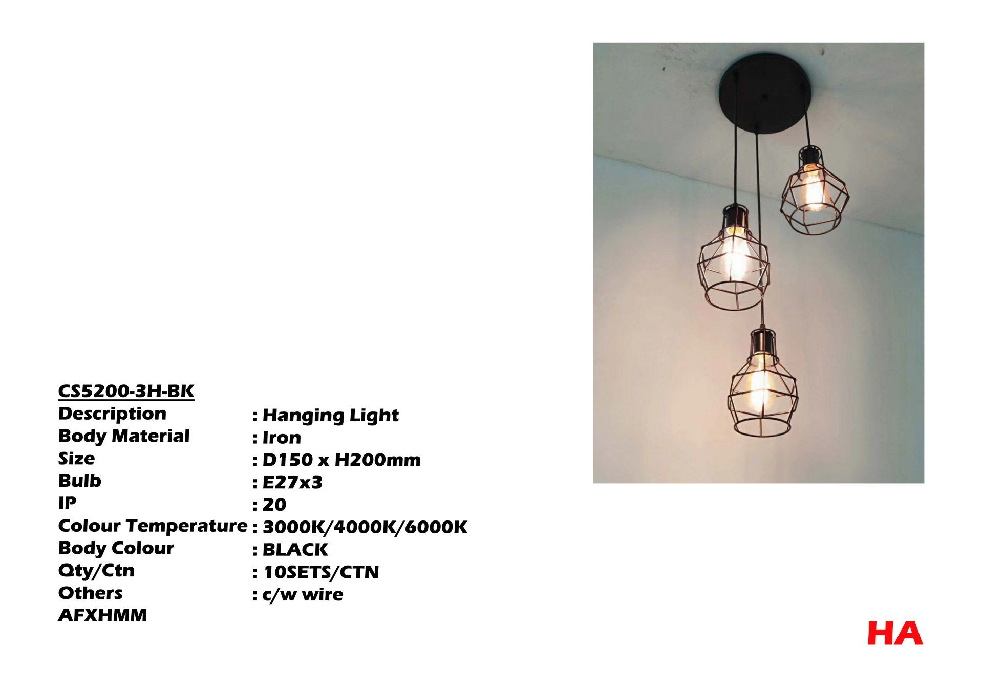 Feel-Lite Hanging Light