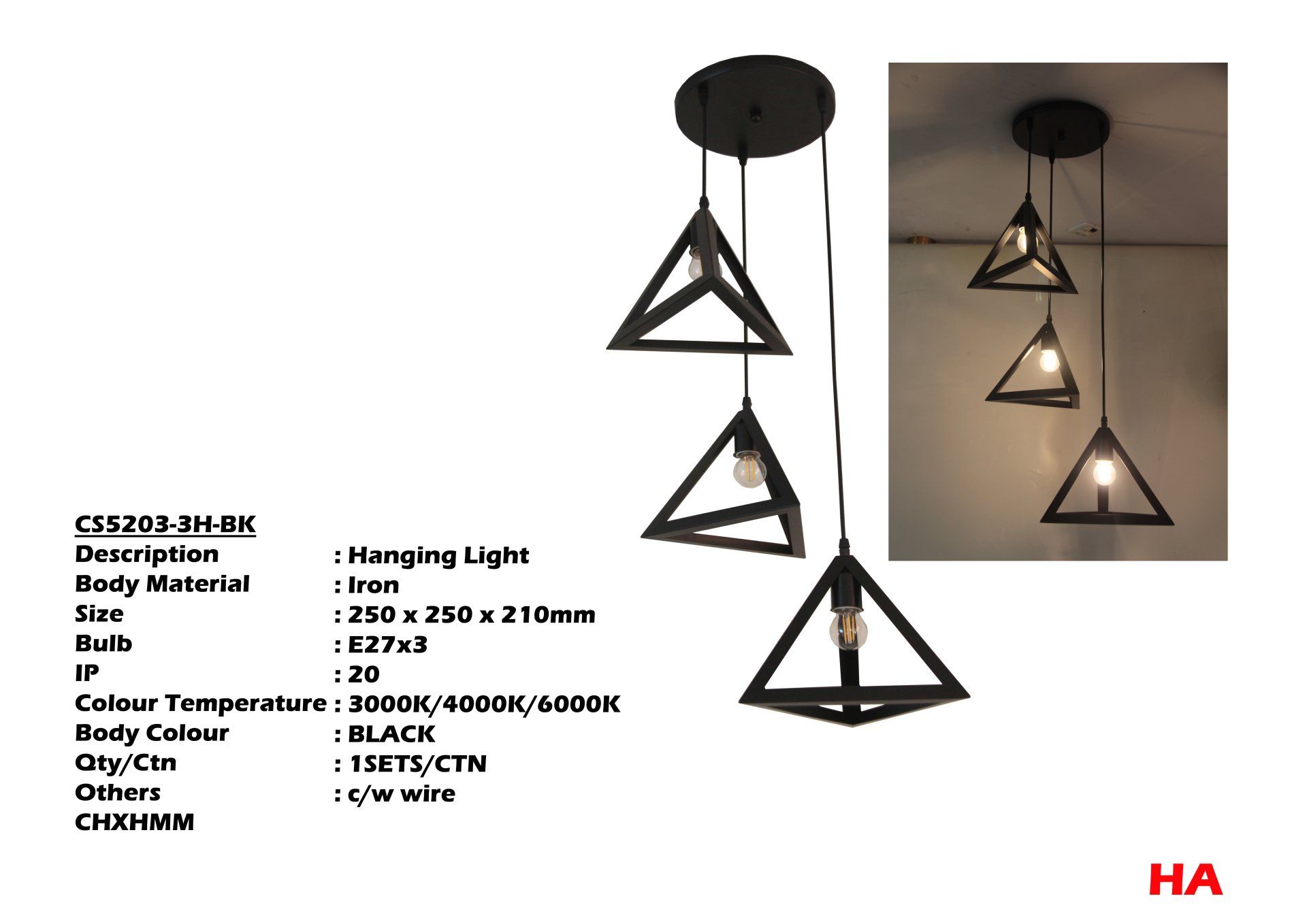 Feel-Lite Hanging Light