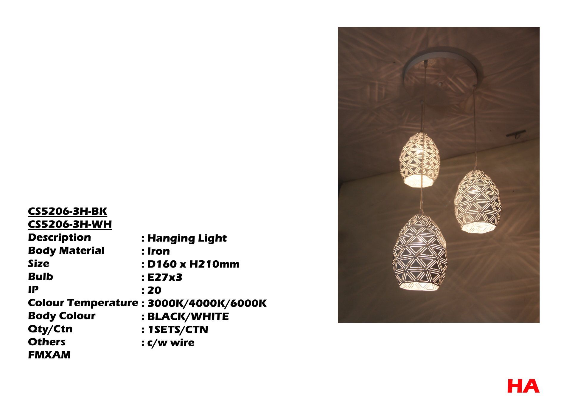 Feel-Lite Hanging Light