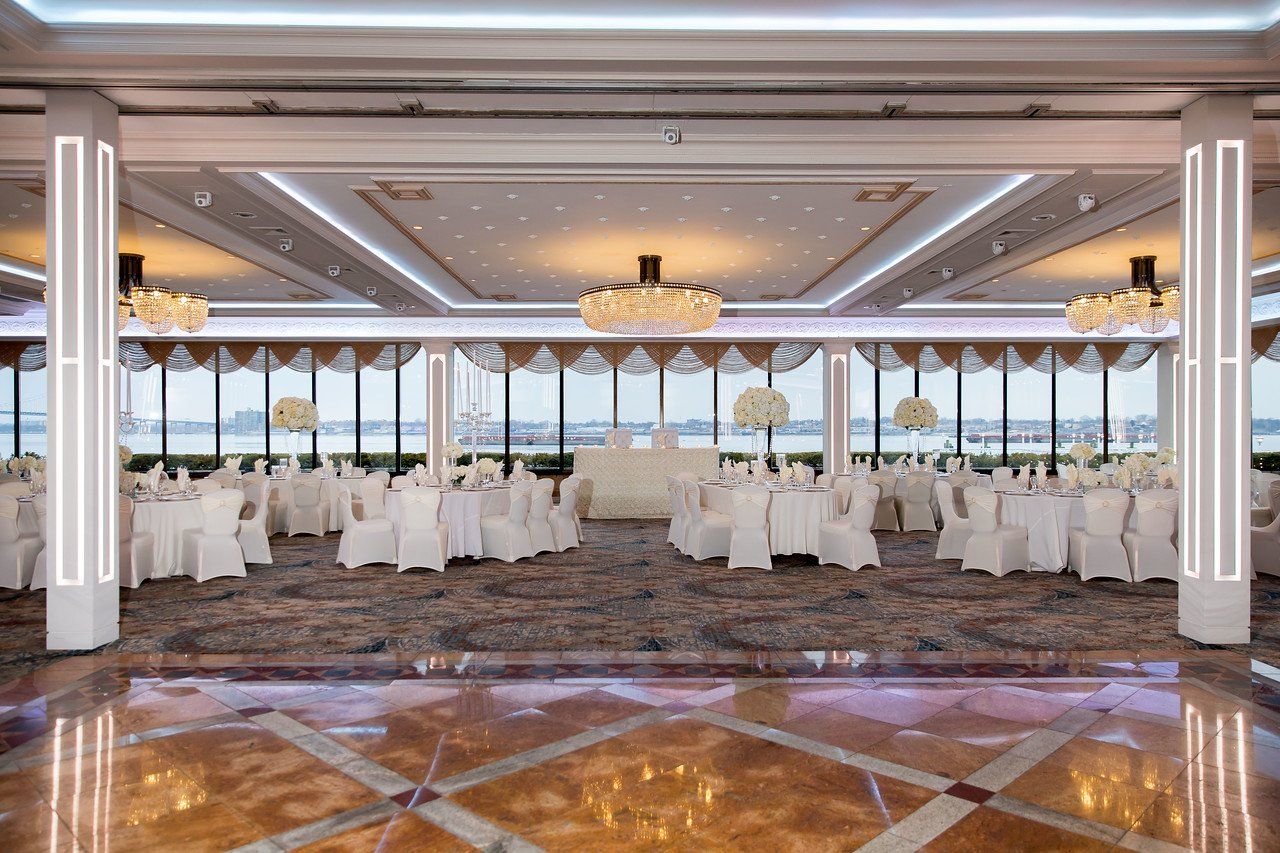 Elegant All White Event Venue