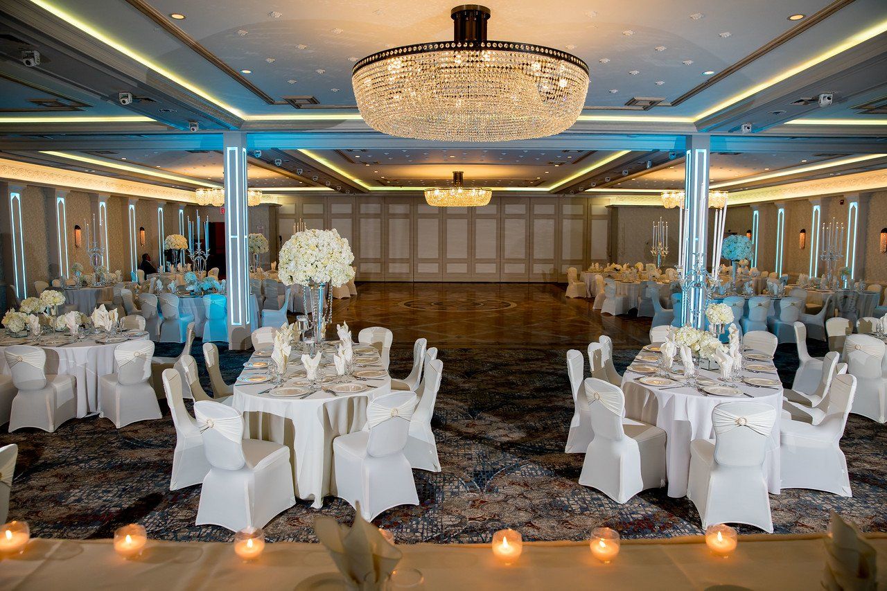 View Of Event Venue From Wedding Party Table