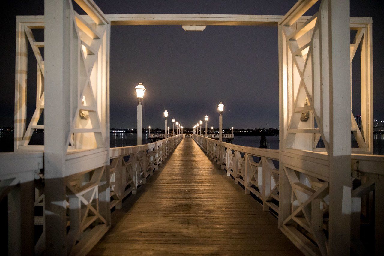 Walkway Down Dock