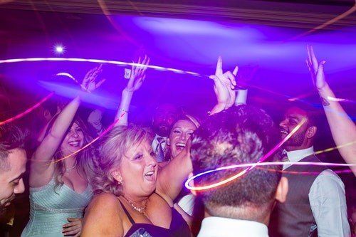 Guests Dancing At Wedding Venue
