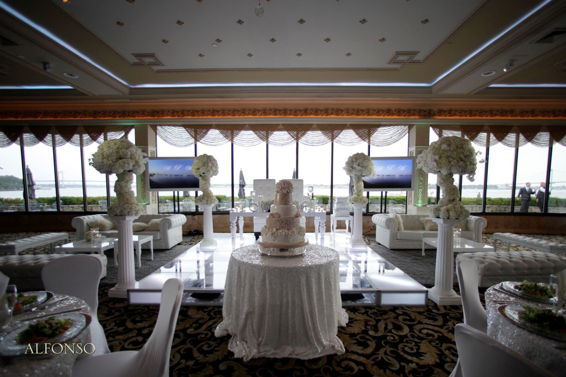 wedding decorations and details at Marina Del Rey 11