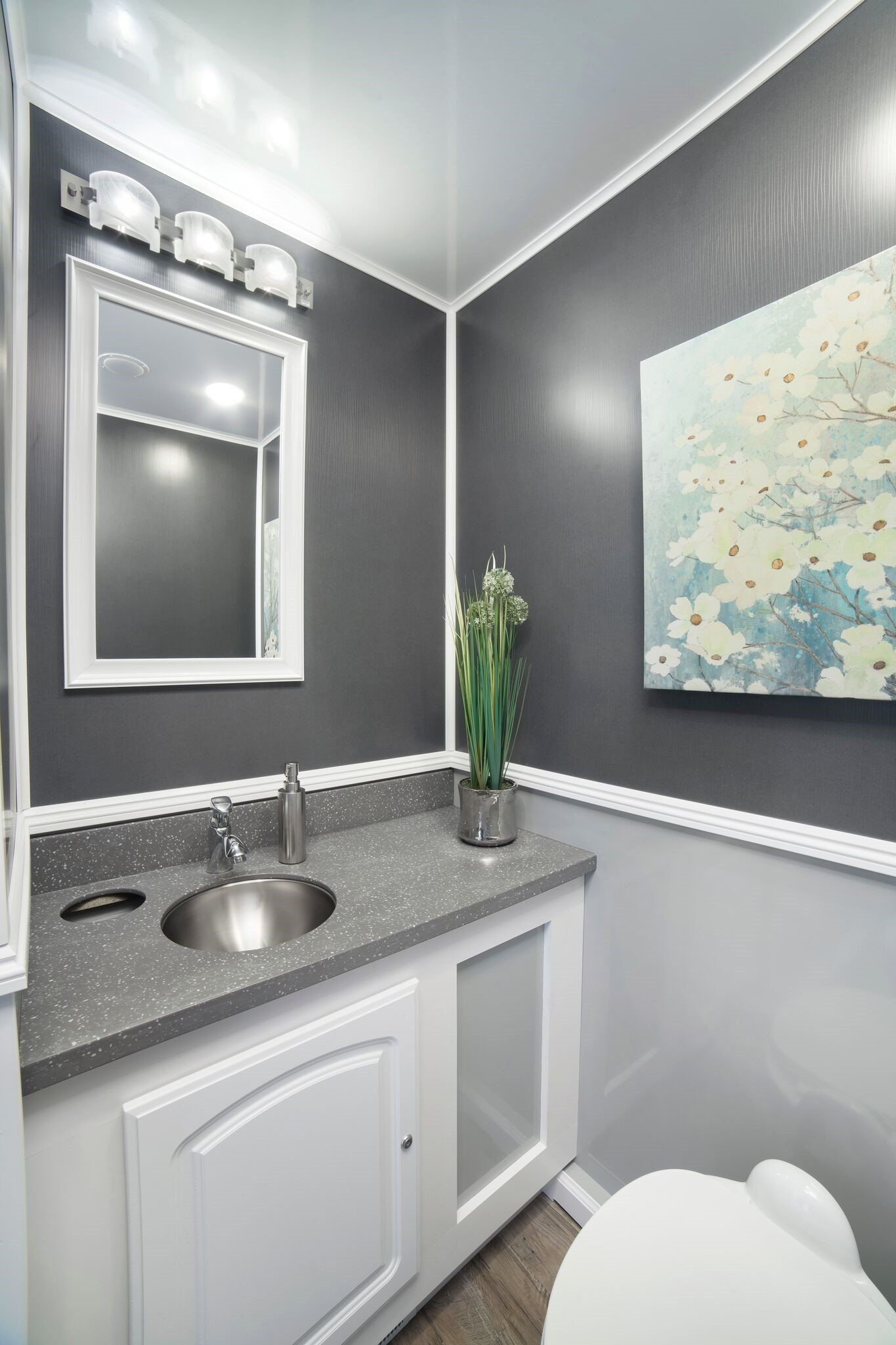 Luxury Small Bathroom — Newton, WI — Maynard's Neat N Clean Portables