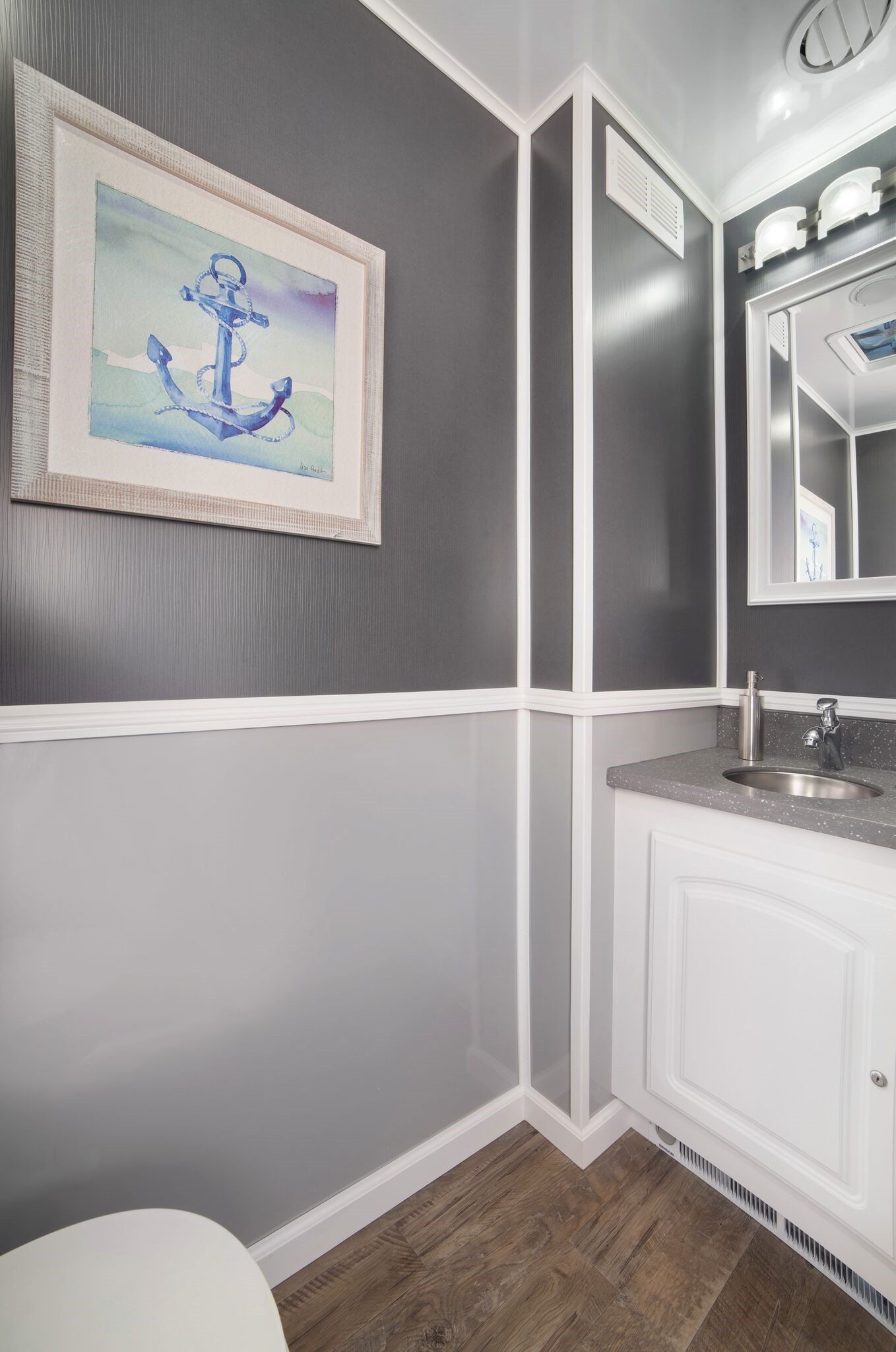 Luxury Portable Bathroom — Newton, WI — Maynard's Neat N Clean Portables