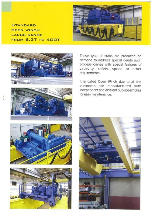 standard open winch