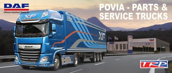 veicolo industriale DAF blu manutenzione e riparazione