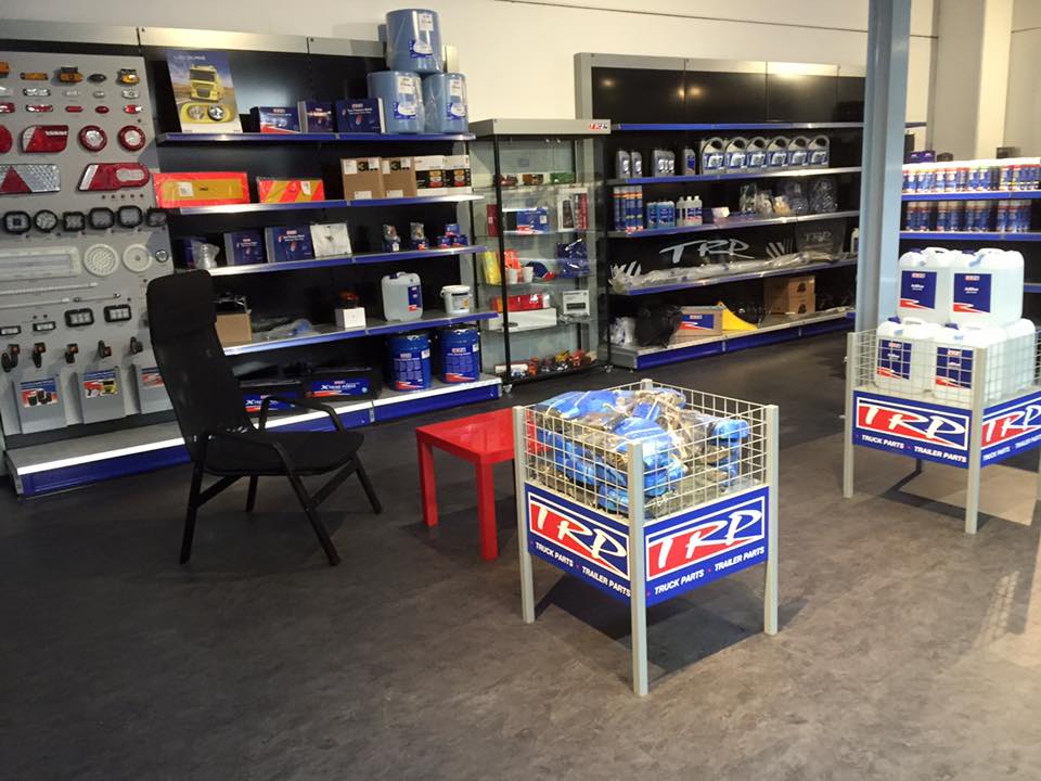 All Trucks officina con prodotti originali TRP