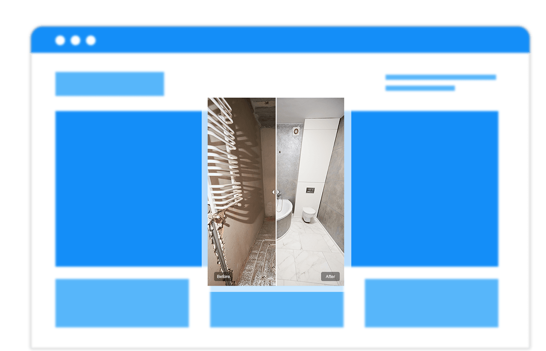 Before and After Image Slider